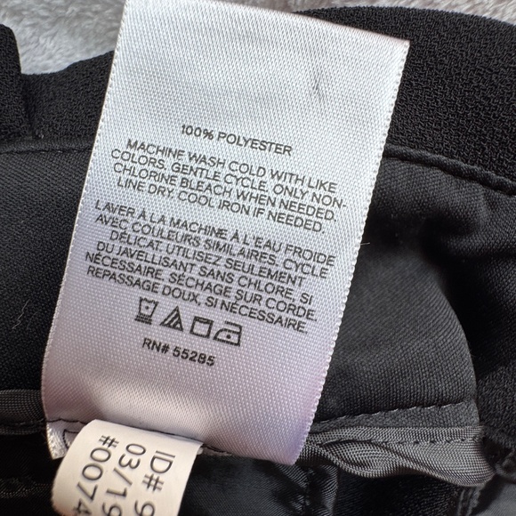 Express High Waist Palazzo Black Tie Waist Pants - XL - Picture 9 of 9